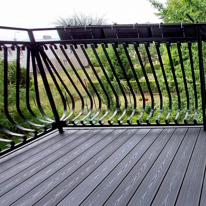 3D Composite Decking Board Anthracite – 3,5 m - Image 5