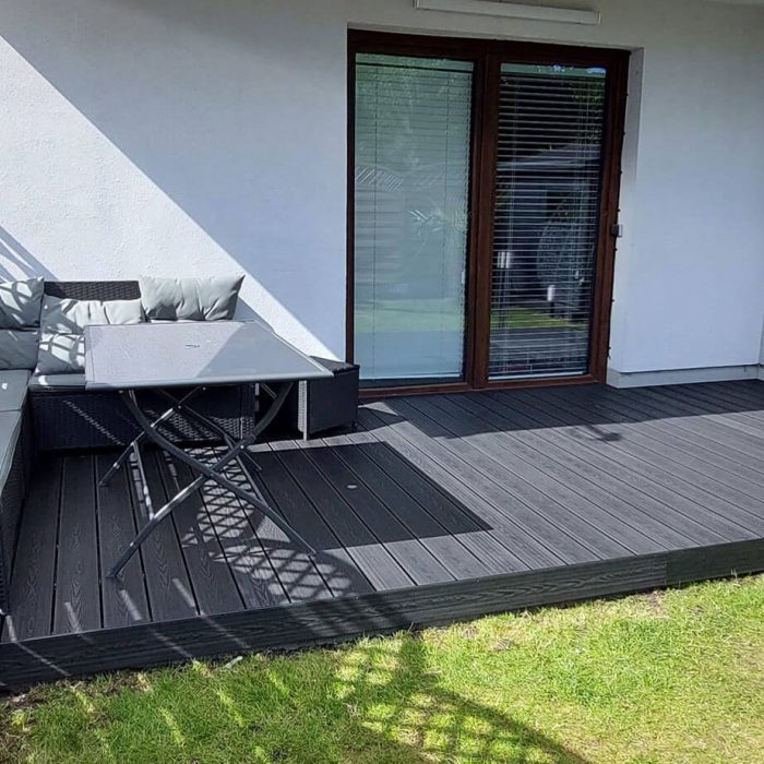 3D Composite Decking Board Anthracite – 3,5 m - Image 6
