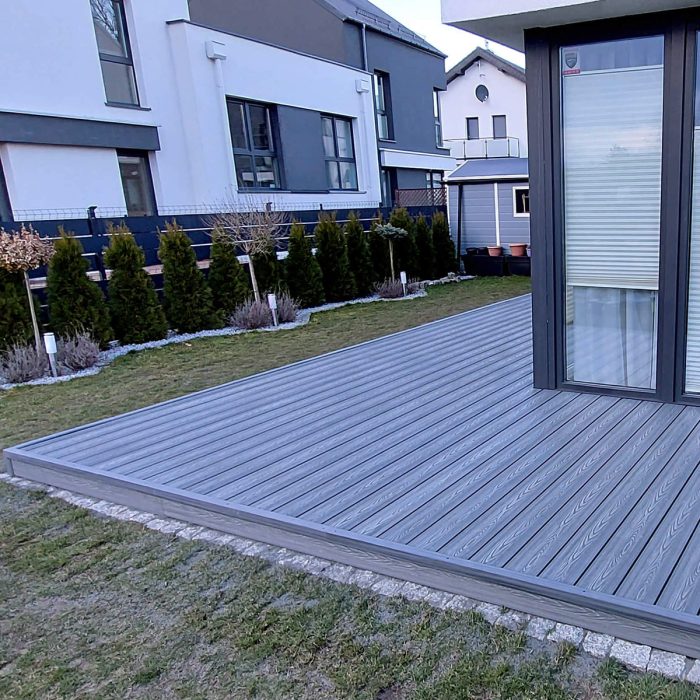 3D Classic Composite Decking Board Gray – 3,5 m - Image 5