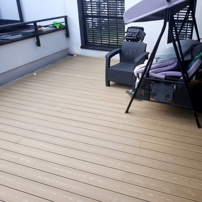 3D Classic Composite Decking Board Honey Teak – 3,5 m - Image 6
