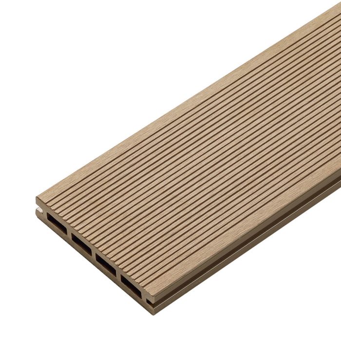 3D Classic Composite Decking Board Honey Teak – 4 m - Image 4