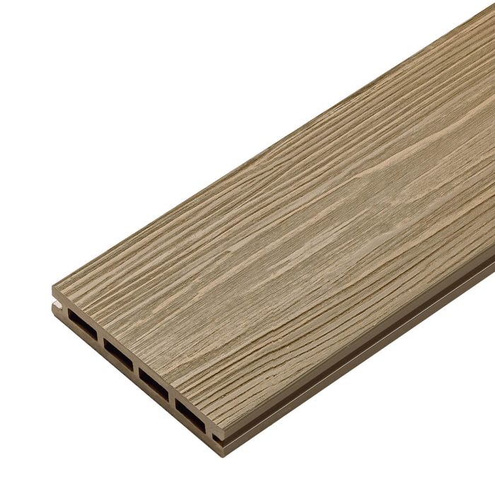 3D Classic Composite Decking Board Honey Teak – 4 m - Image 5