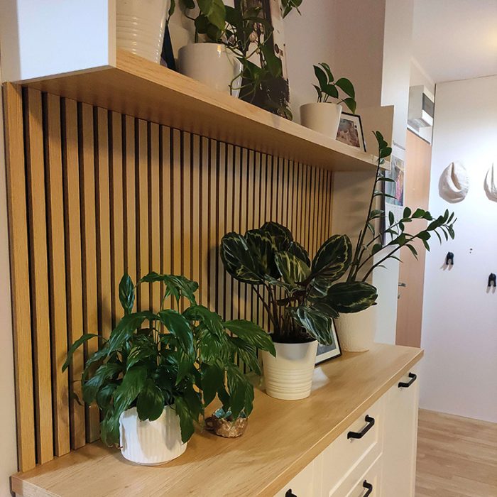 Acoustic Interior Slatted Wall Panels on Felt Sonoma Oak 2 x 32 cm – 2,7 m - Image 8