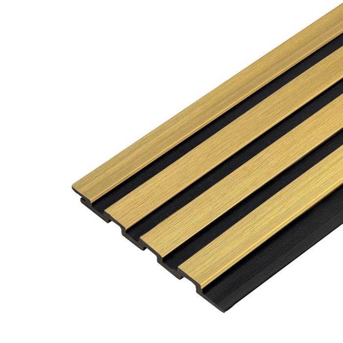 WPC zidna obloga DUO Light Oak / Black – 2,9 m