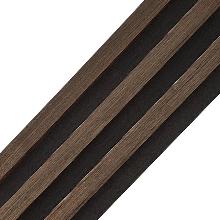Wall Slats on HDF Board Rustic Oak 4,1 x 17 cm – 2,7 m - Image 2