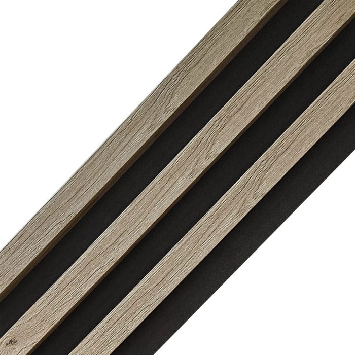 Wall Slats on HDF Board Sonoma Oak 4,1 x 17 cm – 2,7 m - Image 2