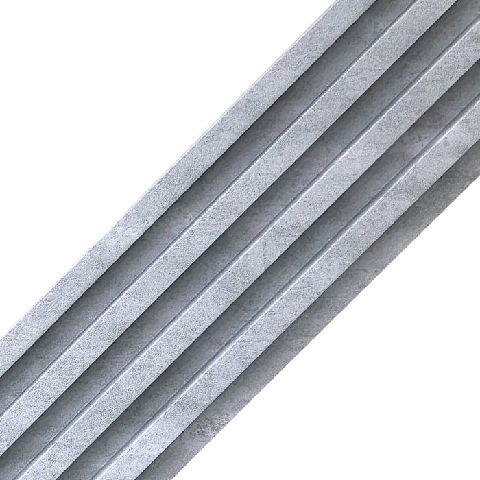 Decorative Wall Slats Glitter Gray 2,4 x 16,8 cm – 2,7 m - Image 2