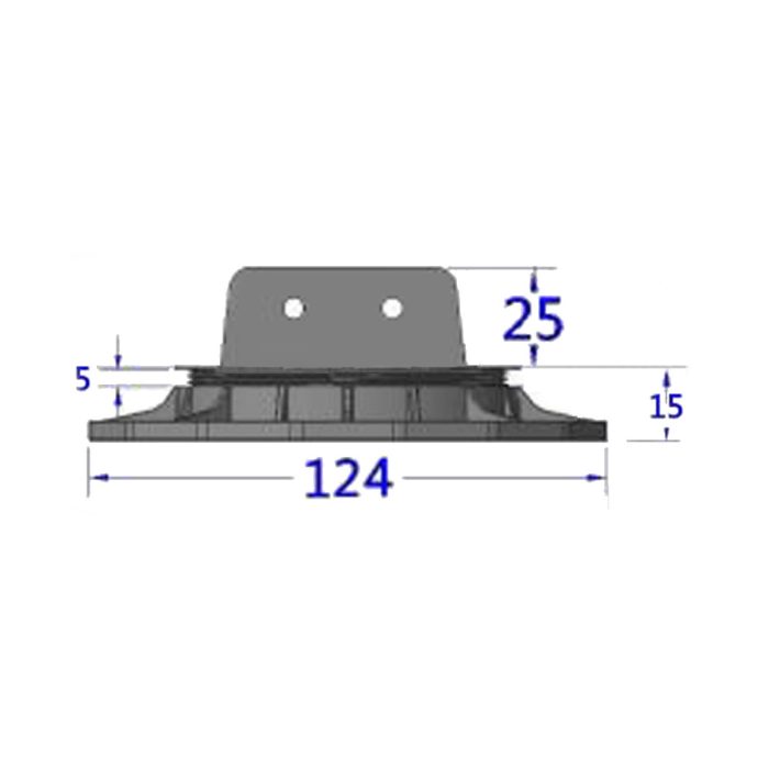 Adjustable Joist Pedestal ETL 10-15 mm - Image 22