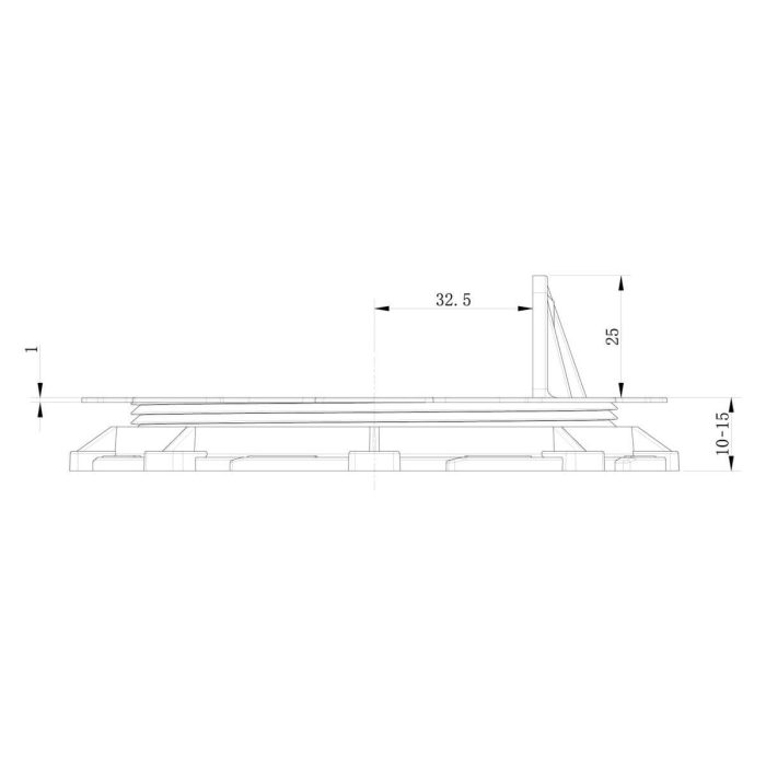 Adjustable Joist Pedestal ETL 10-15 mm - Image 4