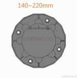 Adjustable Joist Pedestal ETL 140-220 mm - Image 9
