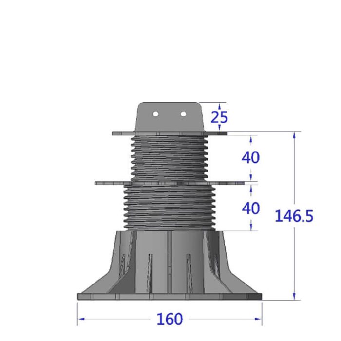 Adjustable Joist Pedestal ETL 18-32 mm - Image 12