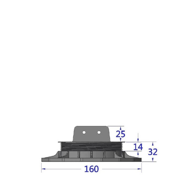 Adjustable Joist Pedestal ETL 18-32 mm - Image 2