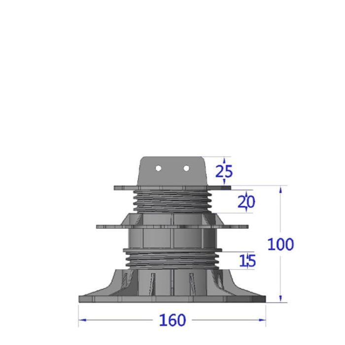 Adjustable Joist Pedestal ETL 18-32 mm - Image 9