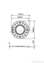 Pedestal Levelling Disc 1% - Image 14