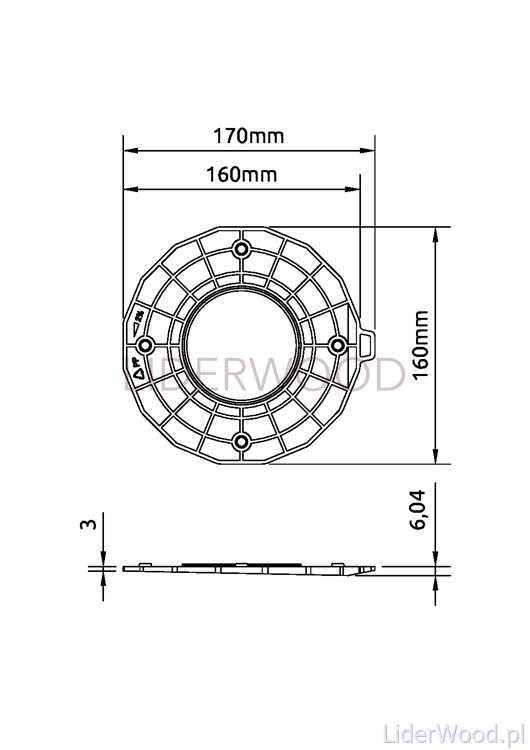 Pedestal Levelling Disc 1% - Image 5