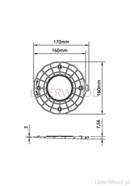 Pedestal Levelling Disc 1% - Image 6