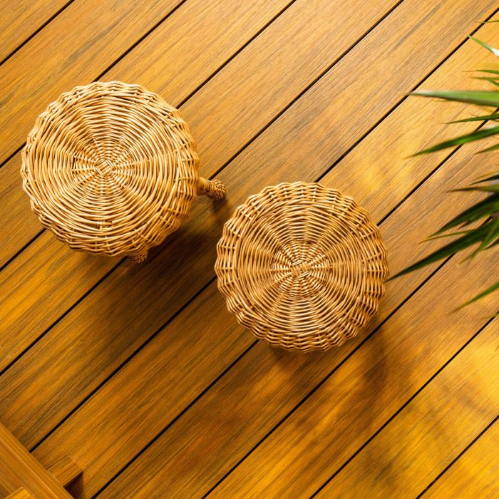 Premium Composite Decking Board Amber / Antique – 4 m - Image 13