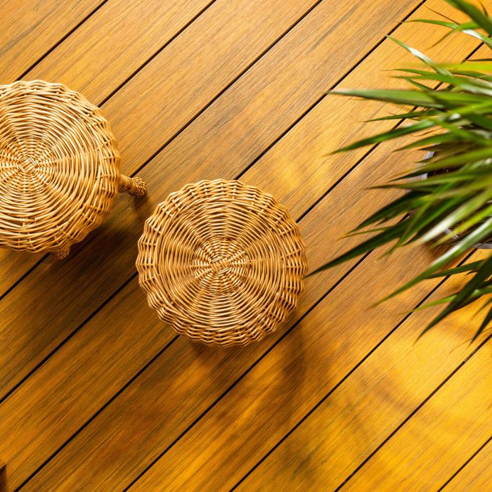 Premium Composite Decking Board Amber / Antique – 4 m - Image 5