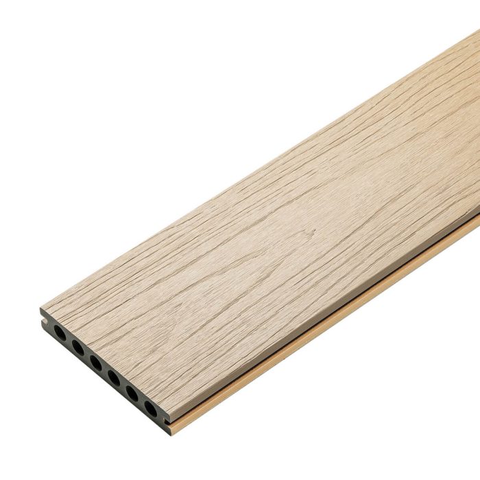 Premium Composite Decking Board Ecru / Light Oak – 2,8m - Image 11
