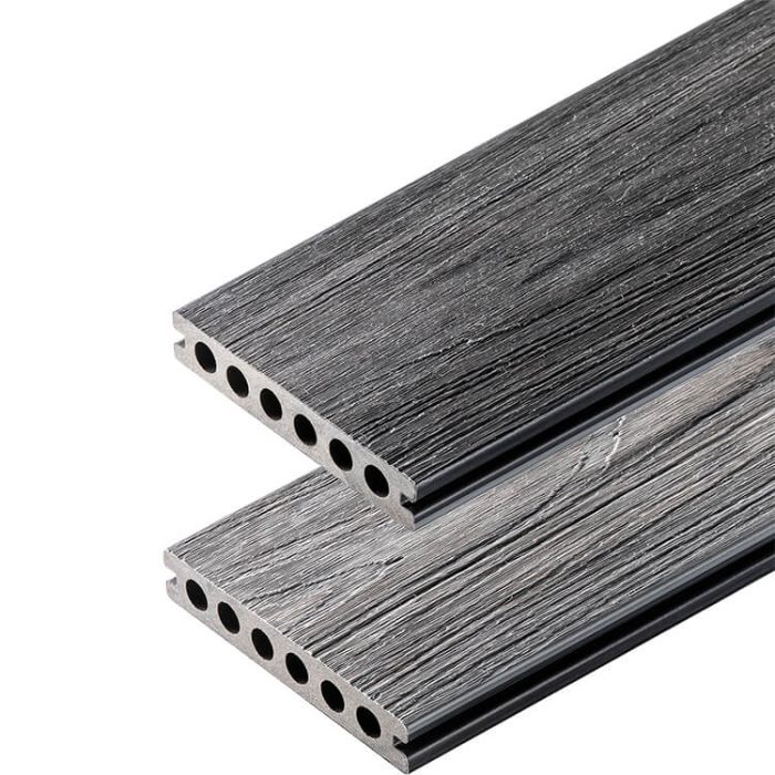 Premium Composite Decking Board Gray / Anthracite – 3,5 m - Image 4