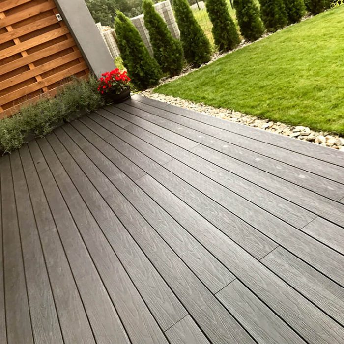 Premium Composite Decking Board Gray / Anthracite – 3,5 m - Image 6
