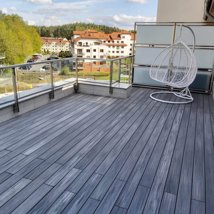 Premium Composite Decking Board Gray / Anthracite – 3,5 m - Image 7