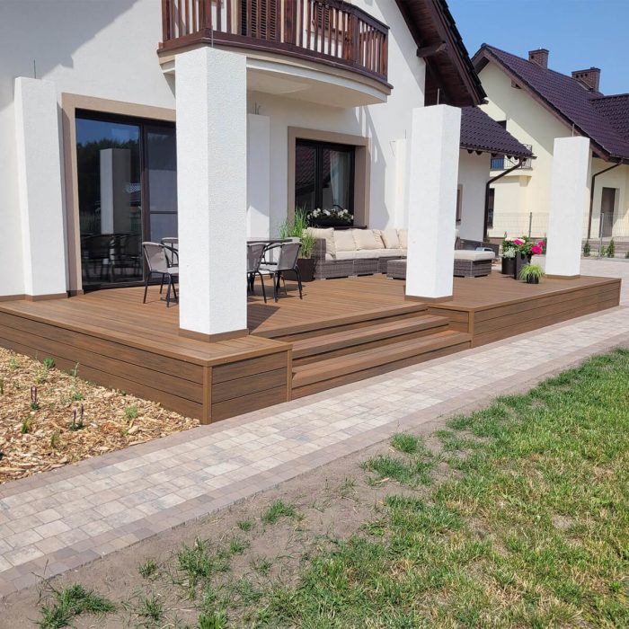 Premium Composite Decking Board Teak / Redwood – 2,8 m - Image 4