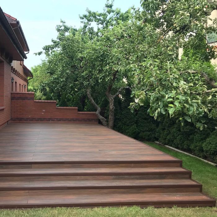 Premium Composite Decking Board Teak / Redwood – 2,8 m - Image 5