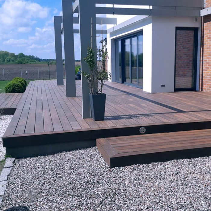 Premium Composite Decking Board Teak / Redwood – 3,5 m - Image 3