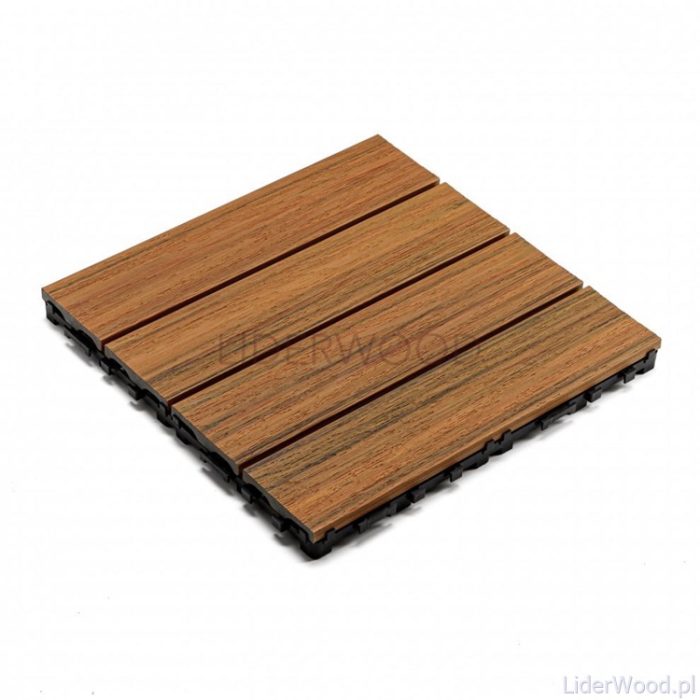 Premium Composite Decking Tile Amber 30 x 30 x 2,5 cm - Image 11