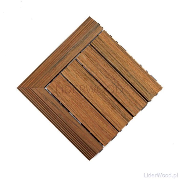 Premium Composite Decking Tile Amber 30 x 30 x 2,5 cm - Image 14