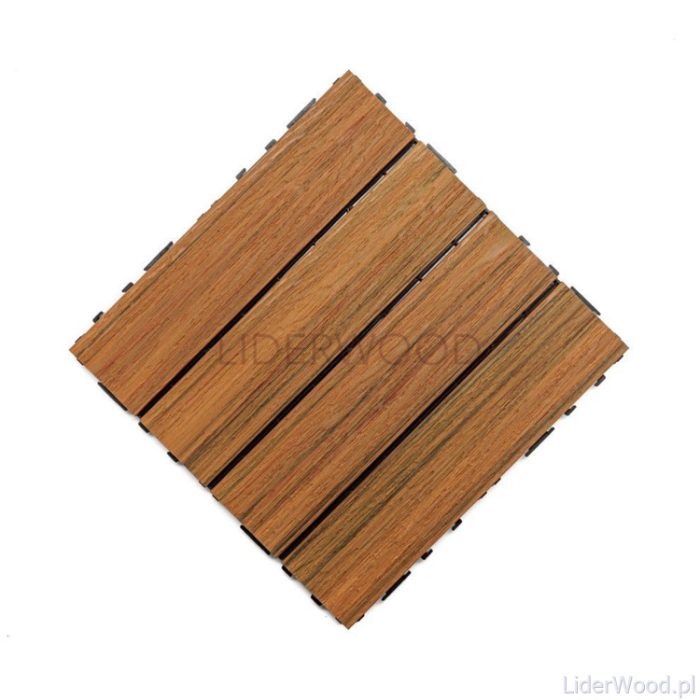 Premium Composite Decking Tile Amber 30 x 30 x 2,5 cm - Image 16
