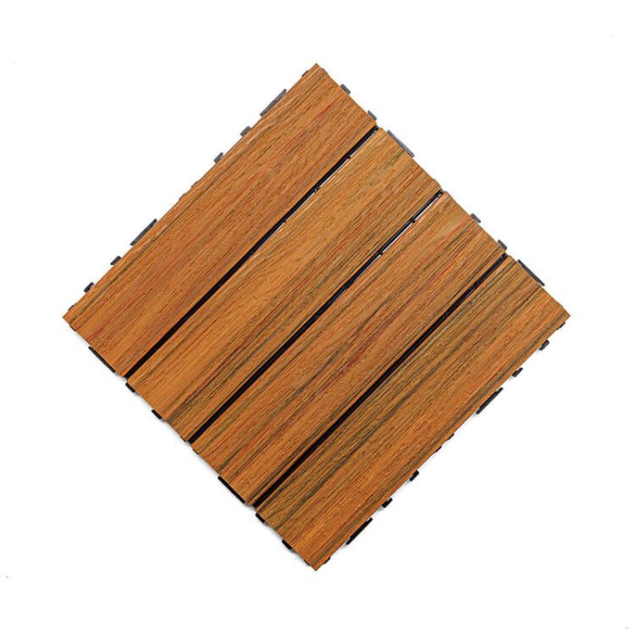 Premium Composite Decking Tile Amber 30 x 30 x 2,5 cm - Image 2