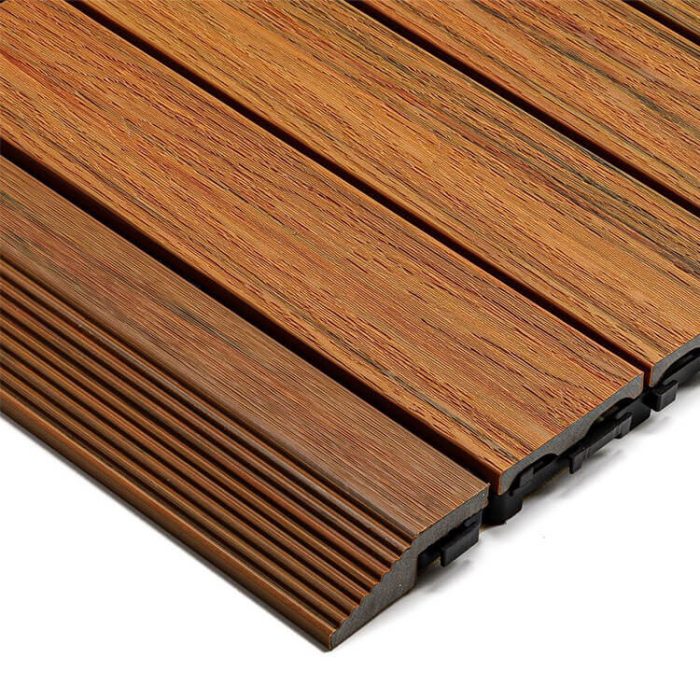 Premium Composite Decking Tile Amber 30 x 30 x 2,5 cm - Image 24
