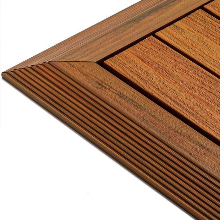 Premium Composite Decking Tile Amber 30 x 30 x 2,5 cm - Image 6