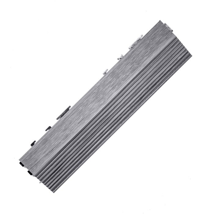 Premium Composite Decking Tile Side Gray - Image 3