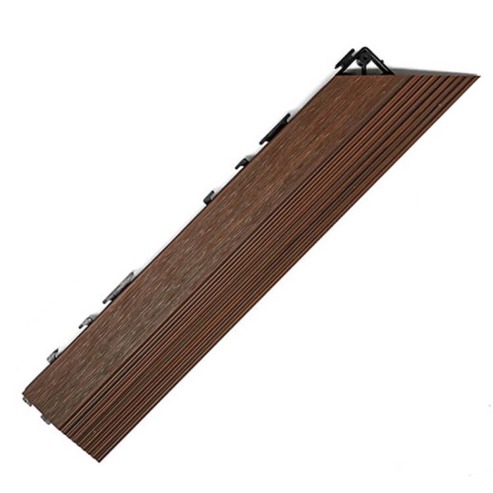 Premium WPC podna obloga, desni kut Redwood