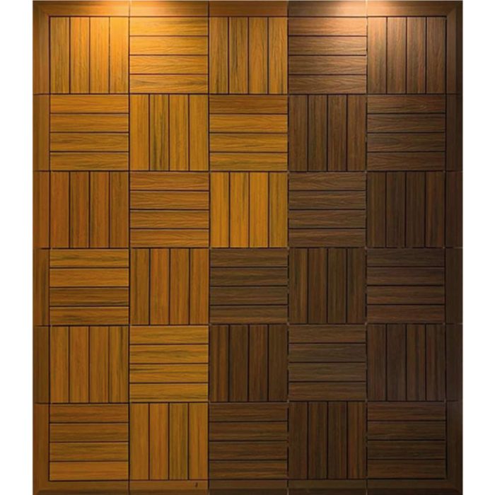 Premium Composite Decking Tile Left Corner Amber - Image 9