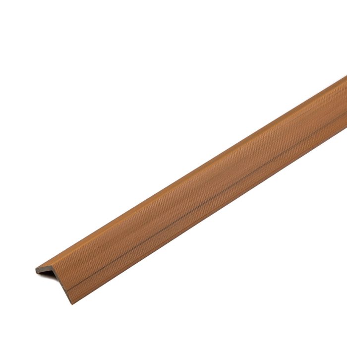 WPC kutni L-profil Premium Amber 50×50 mm – 2,4 m