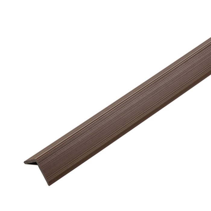 WPC kutni L-profil Premium Chocolate 54×54 mm – 2,9 m