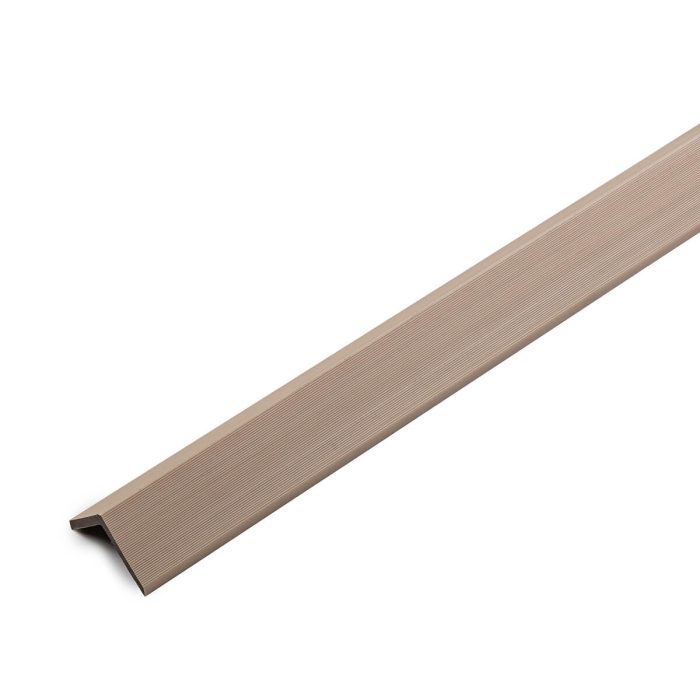 WPC kutni L-profil Premium Ecru 50×50 mm – 2,9 m