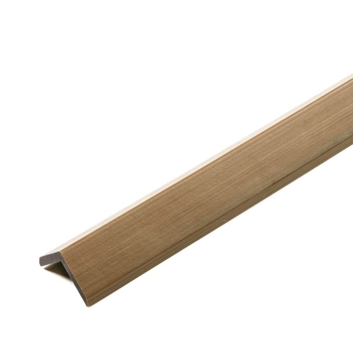 WPC kutni L-profil Premium Natural Wood 50×50 mm – 2,9 m