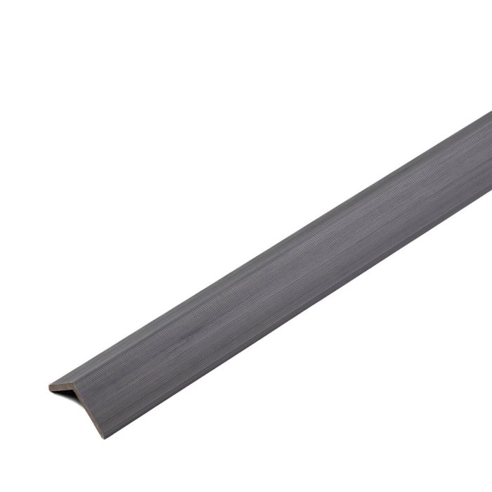 WPC kutni L-profil Premium siva 50×50 mm – 2,9 m
