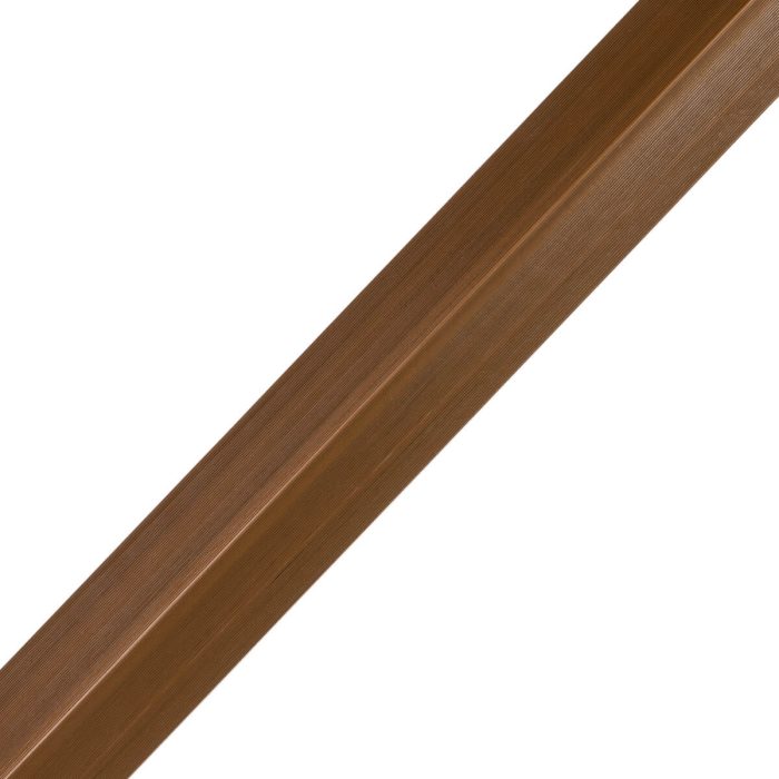 Composite Corner Trim Premium Teak 50×50 mm – 2,9 m - Image 2