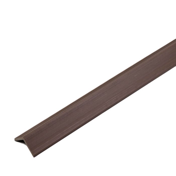 WPC kutni L-profil Premium Walnut 50×50 mm – 2,9 m