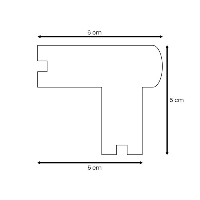 Stair Finishing Board WPC Premium Ecru – 2.8 m - Image 5
