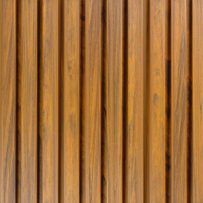 Premium Composite Slatted Cladding Board Antique Oak – 2,9 m - Image 2
