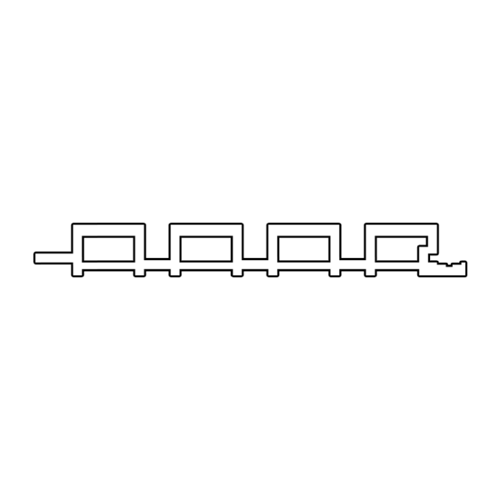 Premium Composite Slatted Cladding Board Ecru – 2,9 m - Image 7