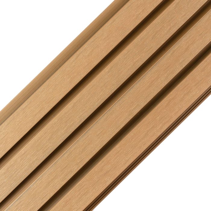 Premium Composite Slatted Cladding Board Oak – 2,9 m - Image 3