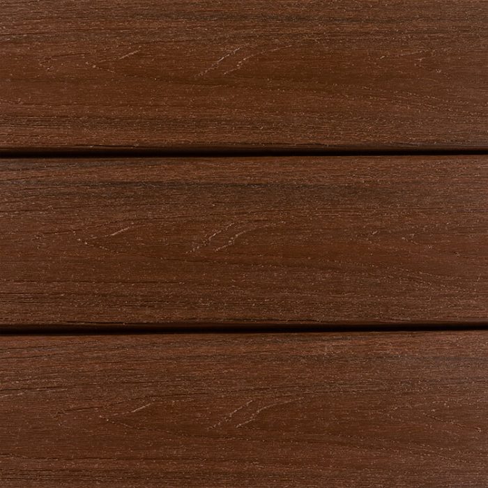 Premium Brushed Composite Cladding Board Redwood – 3,6 m - Image 2